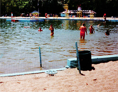 Old Mill Bathing Beach, Paramus NJ in the 1990s
