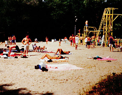 Old Mill Bathing Beach, Paramus NJ in the 1990s