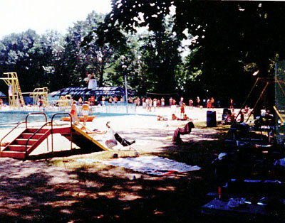 Old Mill Bathing Beach, Paramus NJ in the 1990s