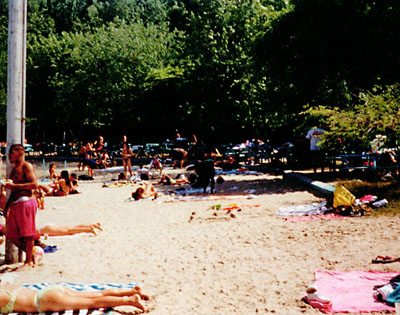 Old Mill Bathing Beach, Paramus NJ in the 1990s