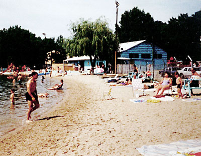 Old Mill Bathing Beach, Paramus NJ in the 1990s