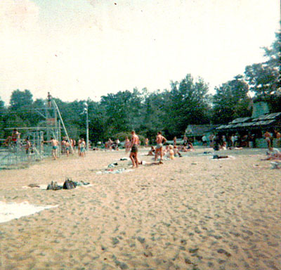 Old Mill Bathing Beach, Paramus NJ in the 1960s