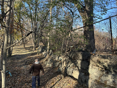 Remains of the Old Mill Bathing Beach, Paramus, NJ