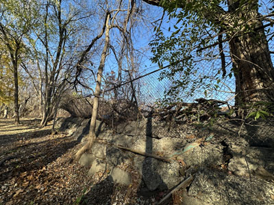 Remains of the Old Mill Bathing Beach, Paramus, NJ