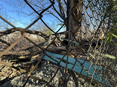 Remains of the Old Mill Bathing Beach, Paramus, NJ