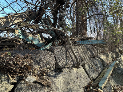Remains of the Old Mill Bathing Beach, Paramus, NJ