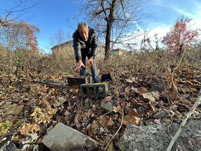 Remains of the Old Mill Bathing Beach, Paramus, NJ